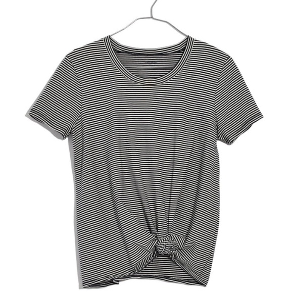Madewell Tops - MADEWELL | Knot-Front Tee